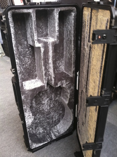 Made for the rigors of touring, SKB's new line of cases are lightweight, watertight and flyable with no overage fees. It's easy to see why artists who perfomr with Taylor Swift and Trace Adkins use SKB.