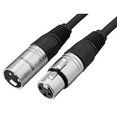 Gearlux XLR Microphone Cable 3 Pack 25 Foot 