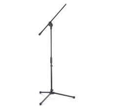 Heritan AAdjustable Supporto Microfono Professionale Altalena Boom Floor Stand Mic Stand Regolabile Fase Treppiede Metallo Swing Boom 