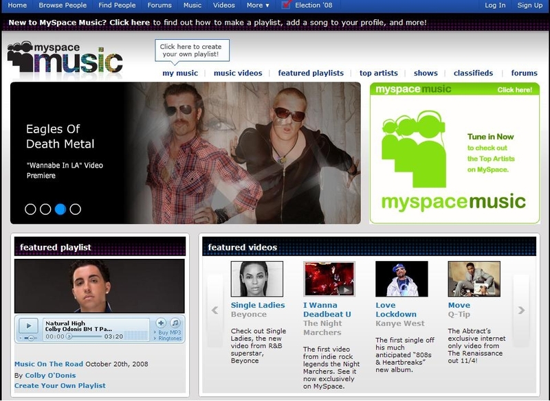 SoundExchange To Distribute Royalties To Bands On MySpace