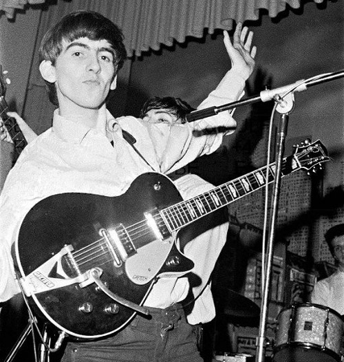 Gretsch Issues George Harrison Tribute Duo Jet Guitar