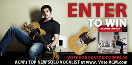 Win The Easton Corbin “A Little More Country Than That” Telecaster Giveaway