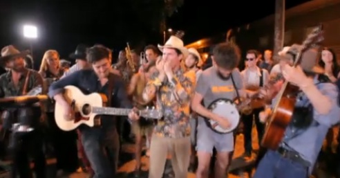 Watch Mumford & Sons, Edward Sharpe And Old Crow Medicine Show Cover Woody Guthrie