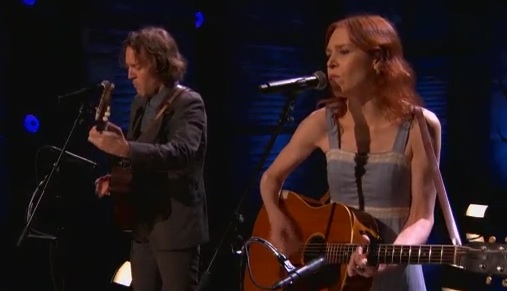 Watch Gillian Welch Perform “The Way It Goes” On Conan