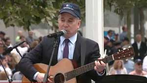 Watch: Paul Simon Sings “The Sound Of Silence” At 9/11 Ceremony