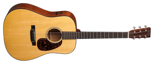 Holiday Gear Guide 2012: Martin D18E Retro Acoustic/Electric Guitar