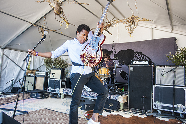 Benjamin Booker at the Billy Reid + Weather Up Shindig. Photo: David Hall 