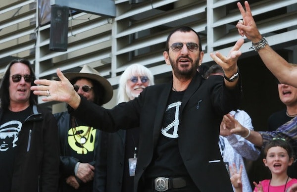 Ringo Starr Celebrates His Birthday In Style