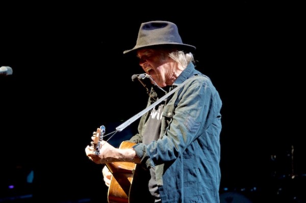 Neil Young At Riverbend in Cincinnati, Ohio