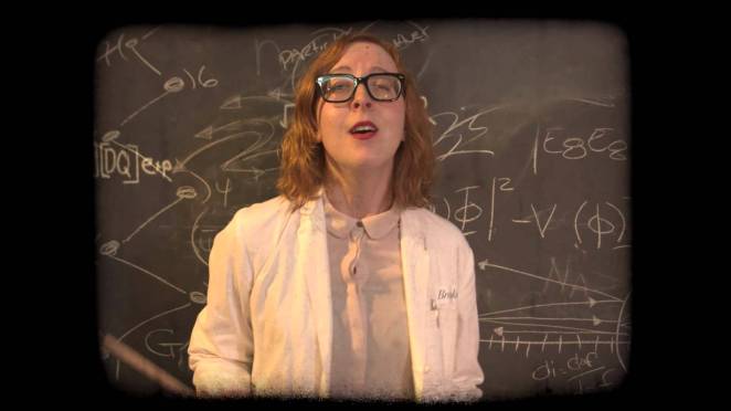 Premiere: Brooke Waggoner Becomes a Biology Professor in “Widow Maker” Video