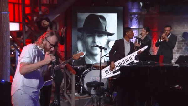 EL VY Pay Tribute to David Bowie with Performance of “Let’s Dance” on Colbert