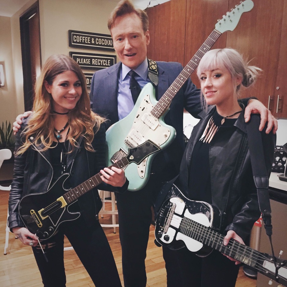 Tour Diary: Larkin Poe Gets A “Surprise Call” From Conan