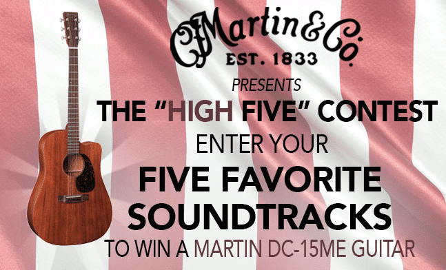 The “High Five” Contest: Enter Your 5 Favorite Soundtracks Of All Time