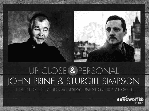 Watch A Live Discussion Between John Prine And Sturgill Simpson