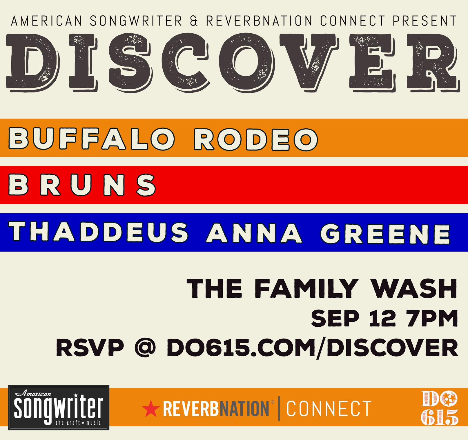 Next DISCOVER Series Show Announced At Nashville’s Family Wash