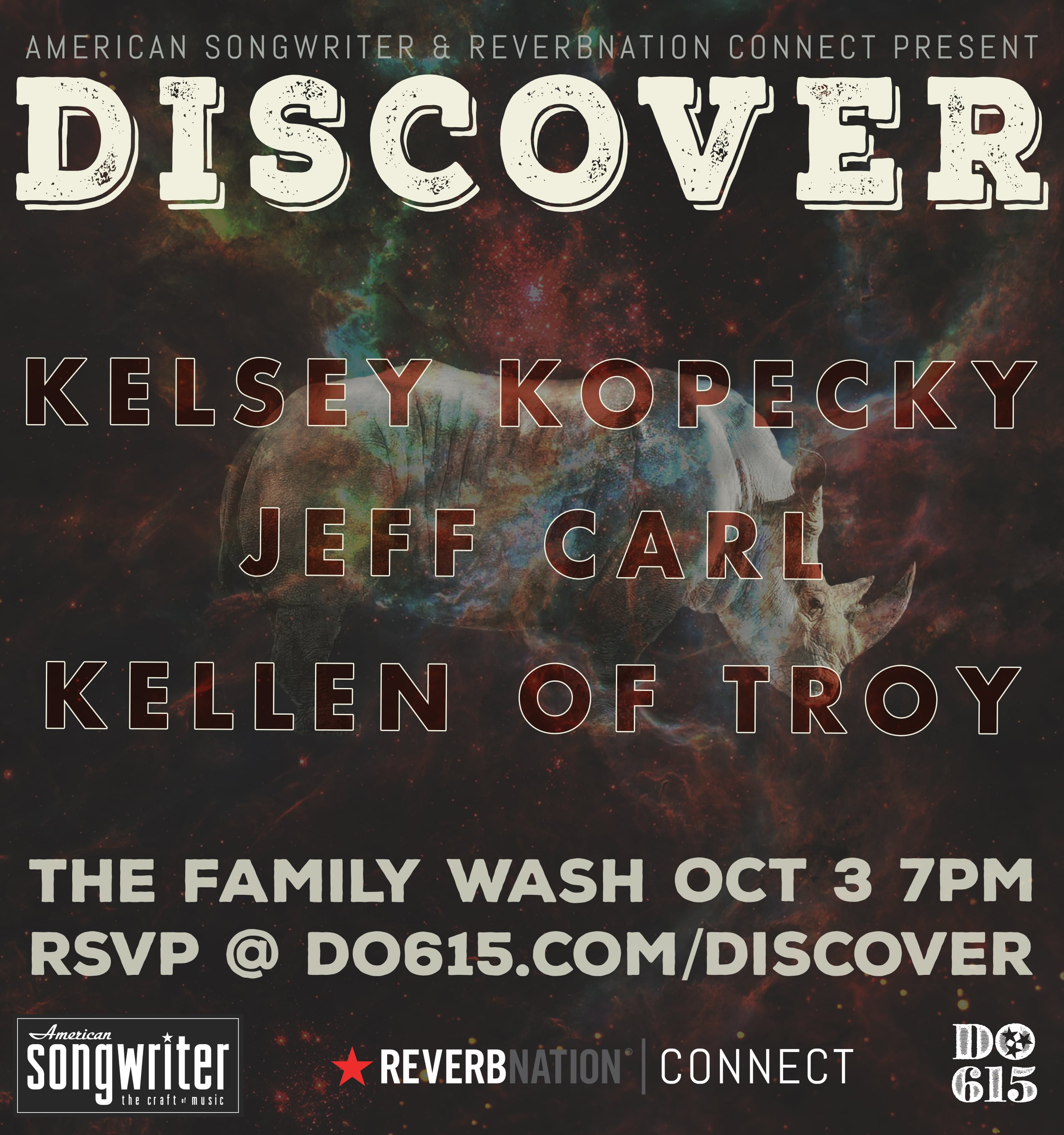Latest DISCOVER Series Show Announced At Nashville’s Family Wash