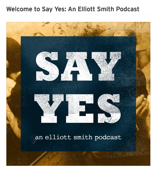 Elliott Smith Podcast Will Celebrate 20th Anniversary of Either/Or