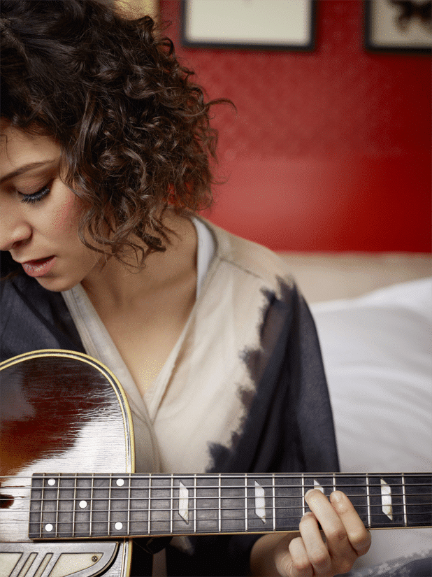 Watch Gaby Moreno, a Guatemalan Native Now Residing In L.A., Perform “In-the-Round” at Folk Alliance