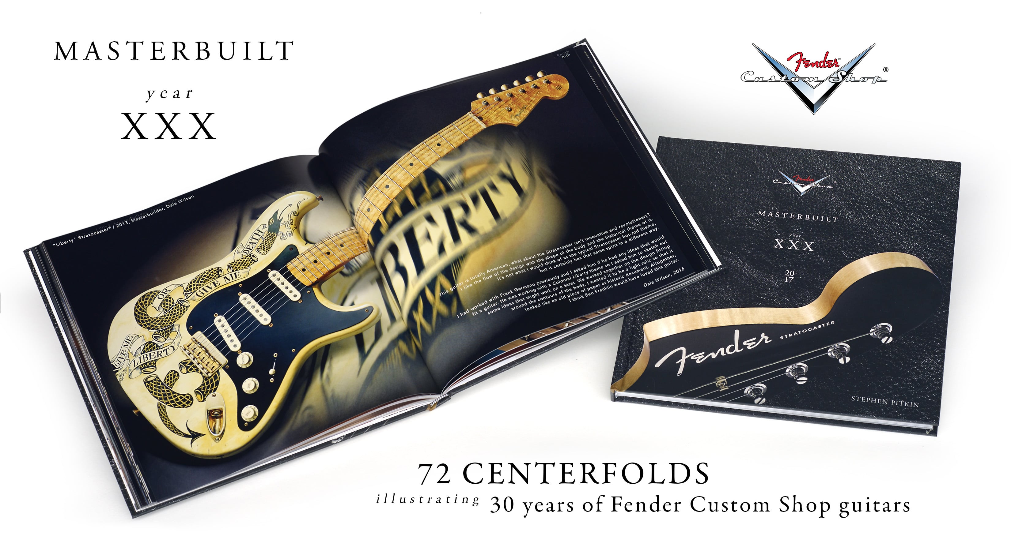 Fender Custom Shop At 30 Years- Book and Video documentary released