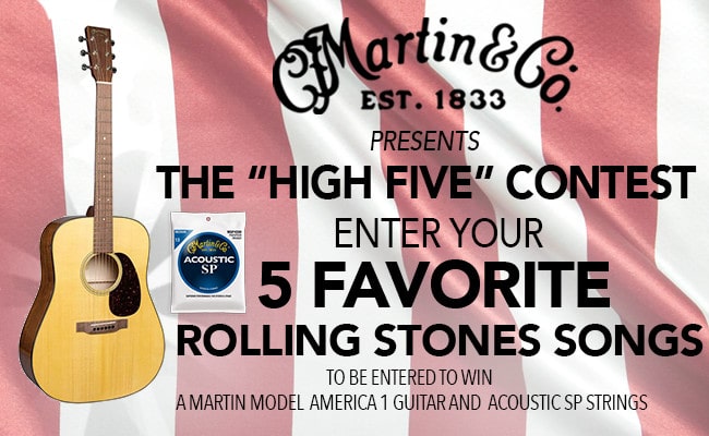 The “High Five” Contest: 5 Favorite Rolling Stones Songs