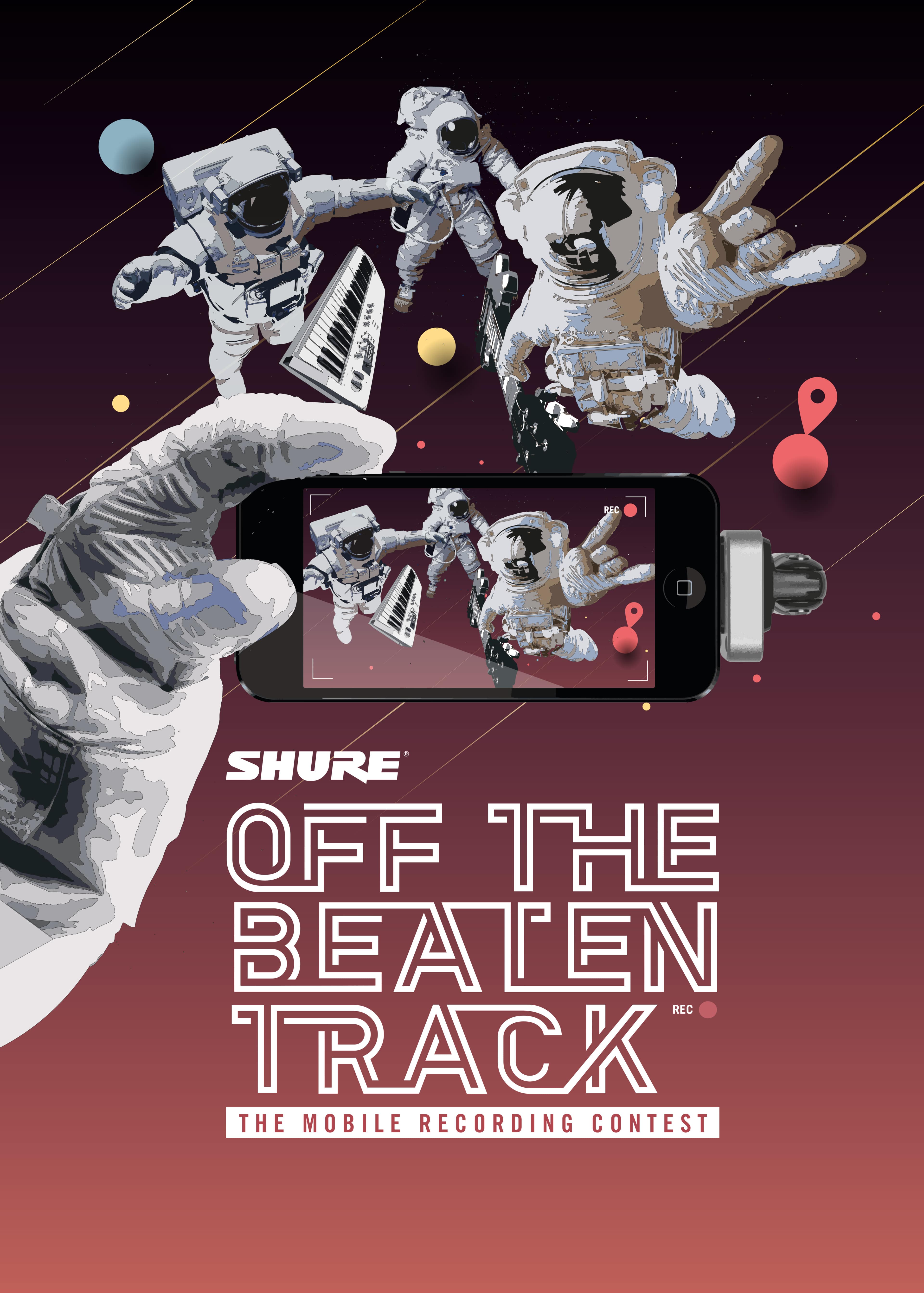 Shure Announces Mobile Recording Contest ‘Off the Beaten Track’