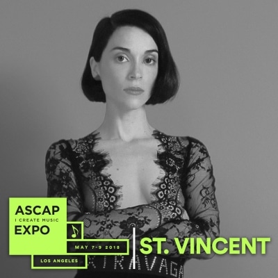 St. Vincent, Charlotte Caffey And More Join 2018 ASCAP “I Create Music” EXPO Lineup