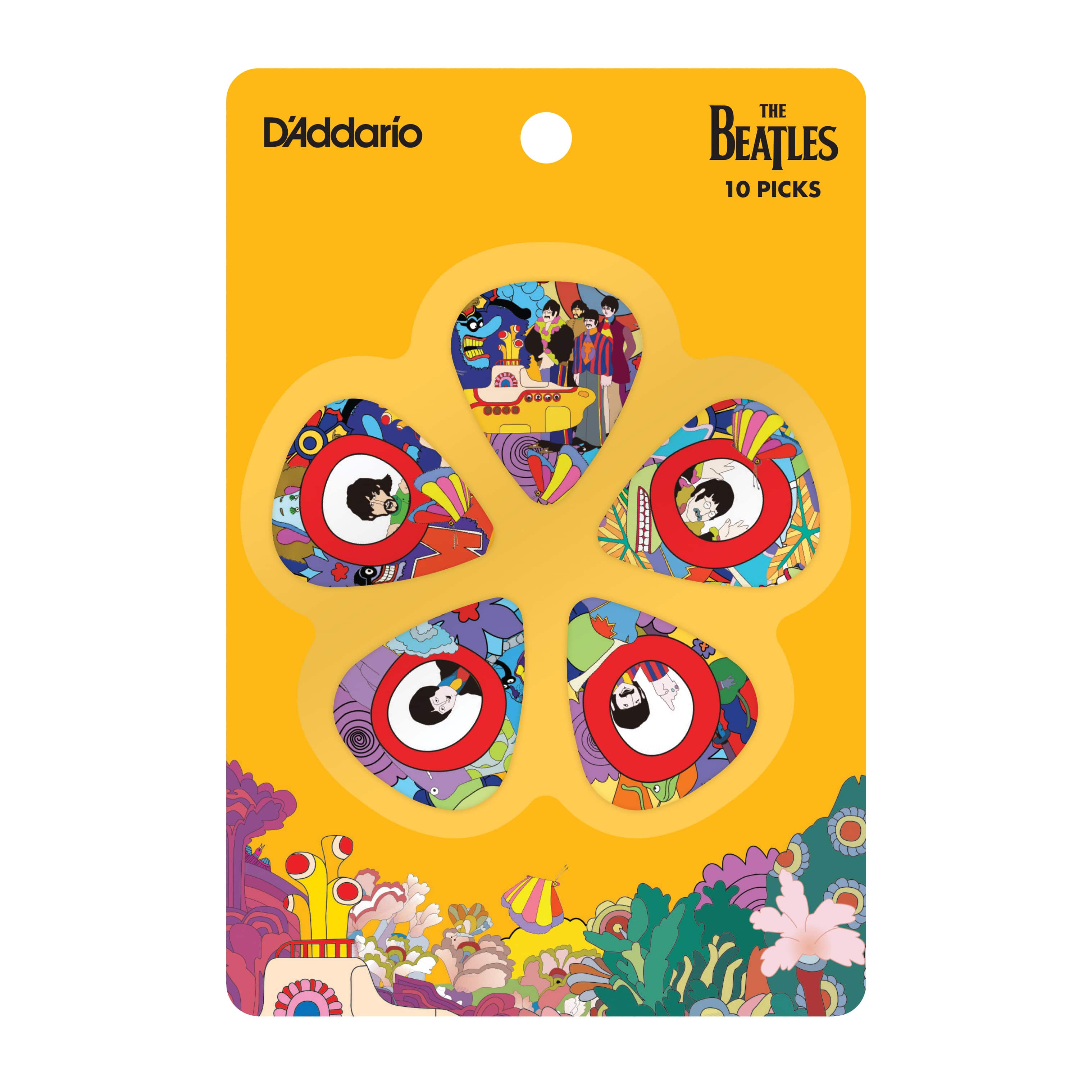 D’Addario Launches The Beatles Yellow Submarine 50th Anniversary Collection