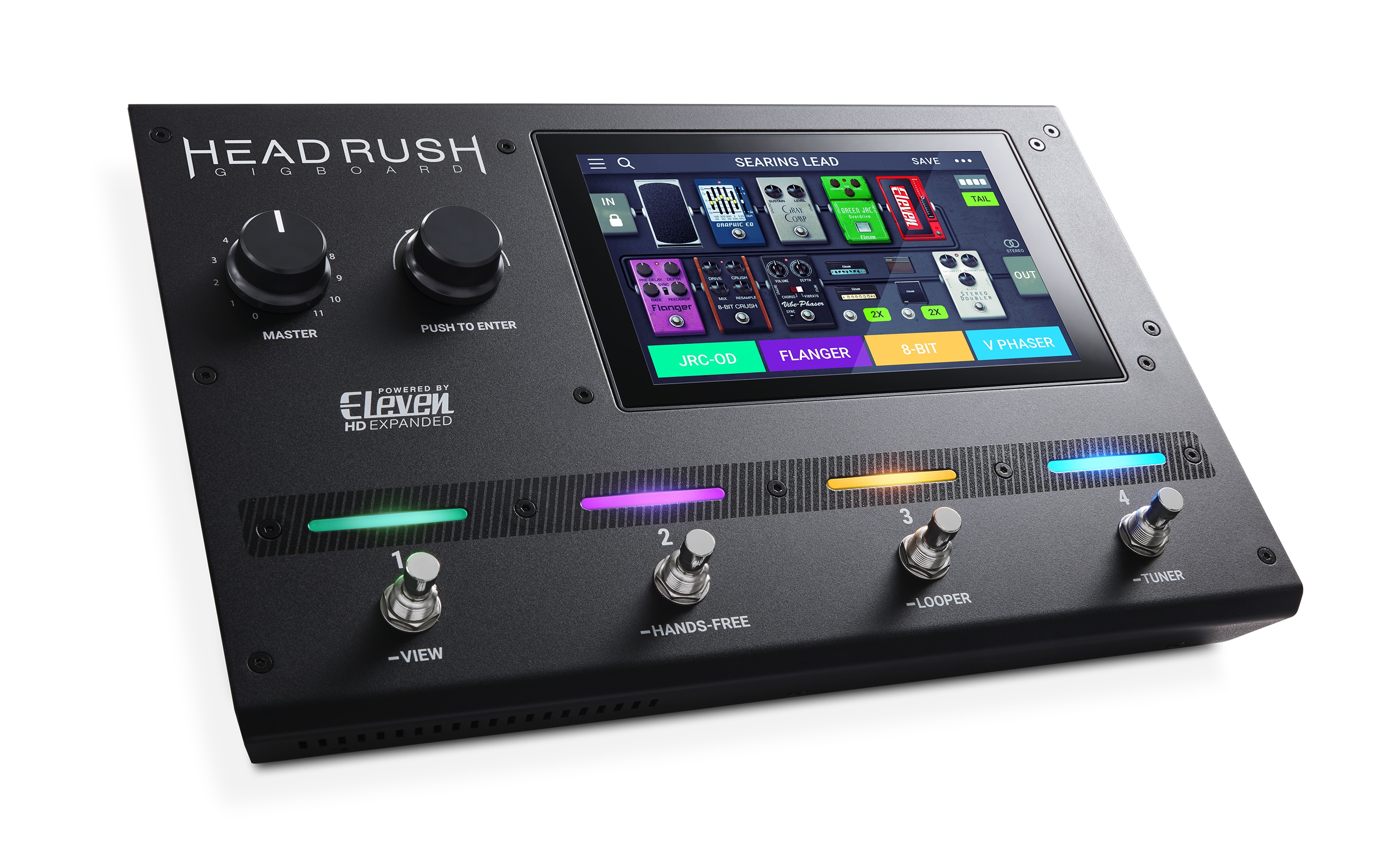 Headrush® Introduces Gigboard, A Compact And Road-Ready Guitar Fx Processor