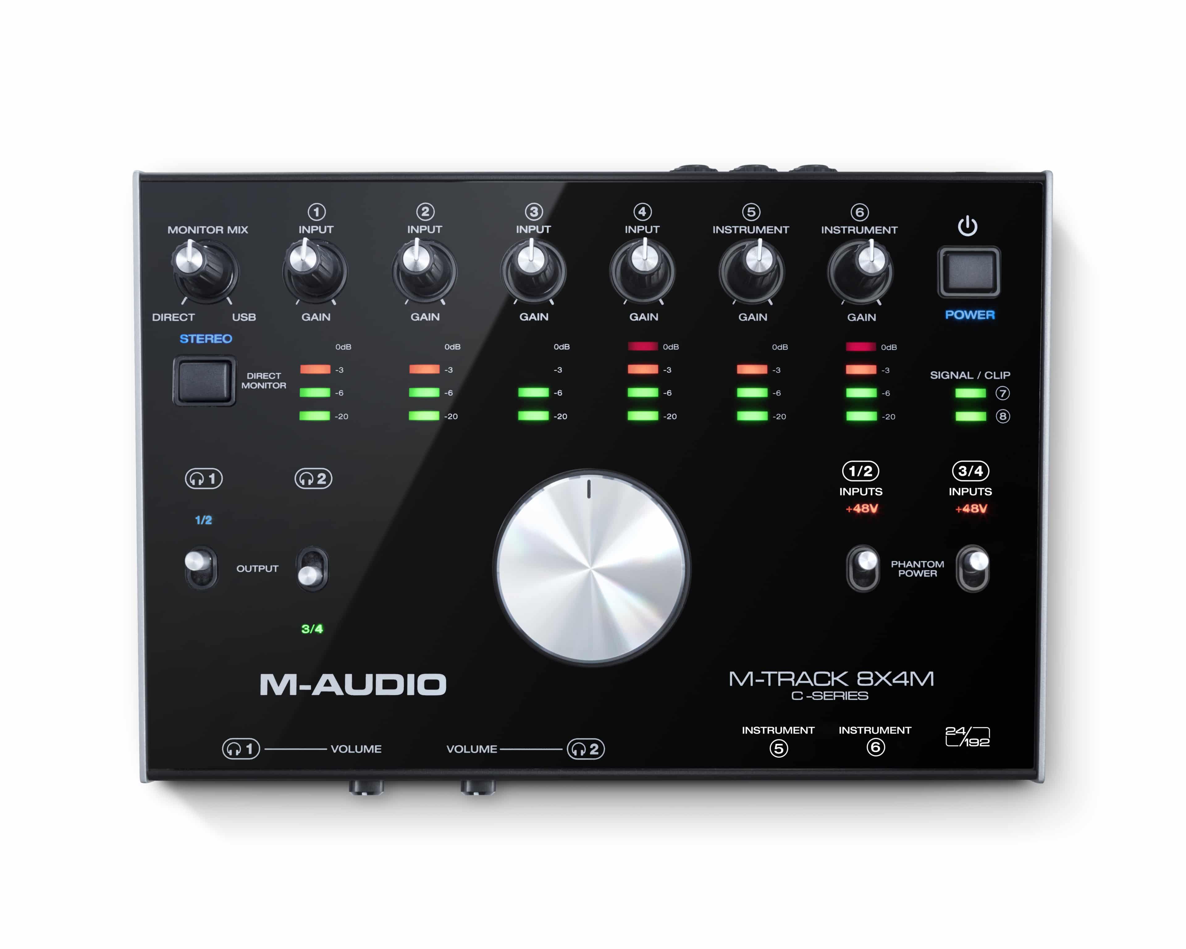 M-Audio® Introduces M-Track 8x4m Feature-Packed Usb Audio Interface, The “Heart Of Your Studio”