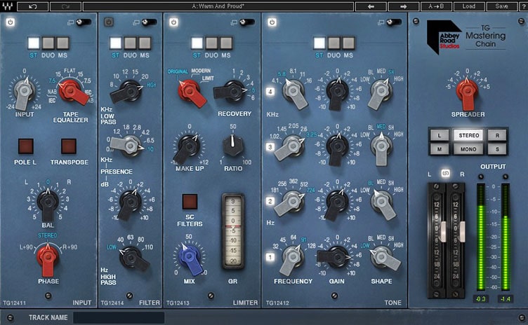 Waves Audio Introduces the Abbey Road TG Mastering Chain