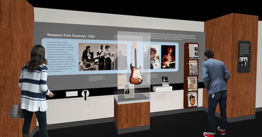 Inside “Bob Dylan: Electric,” A New Exhibit at the American Writer’s Museum in Chicago