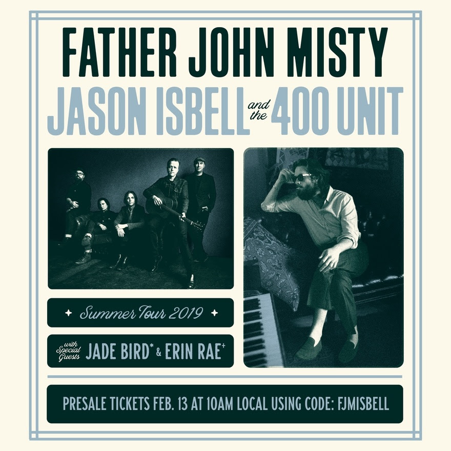 Father John Misty and Jason Isbell and The 400 Unit Announce Upcoming Summer Tour