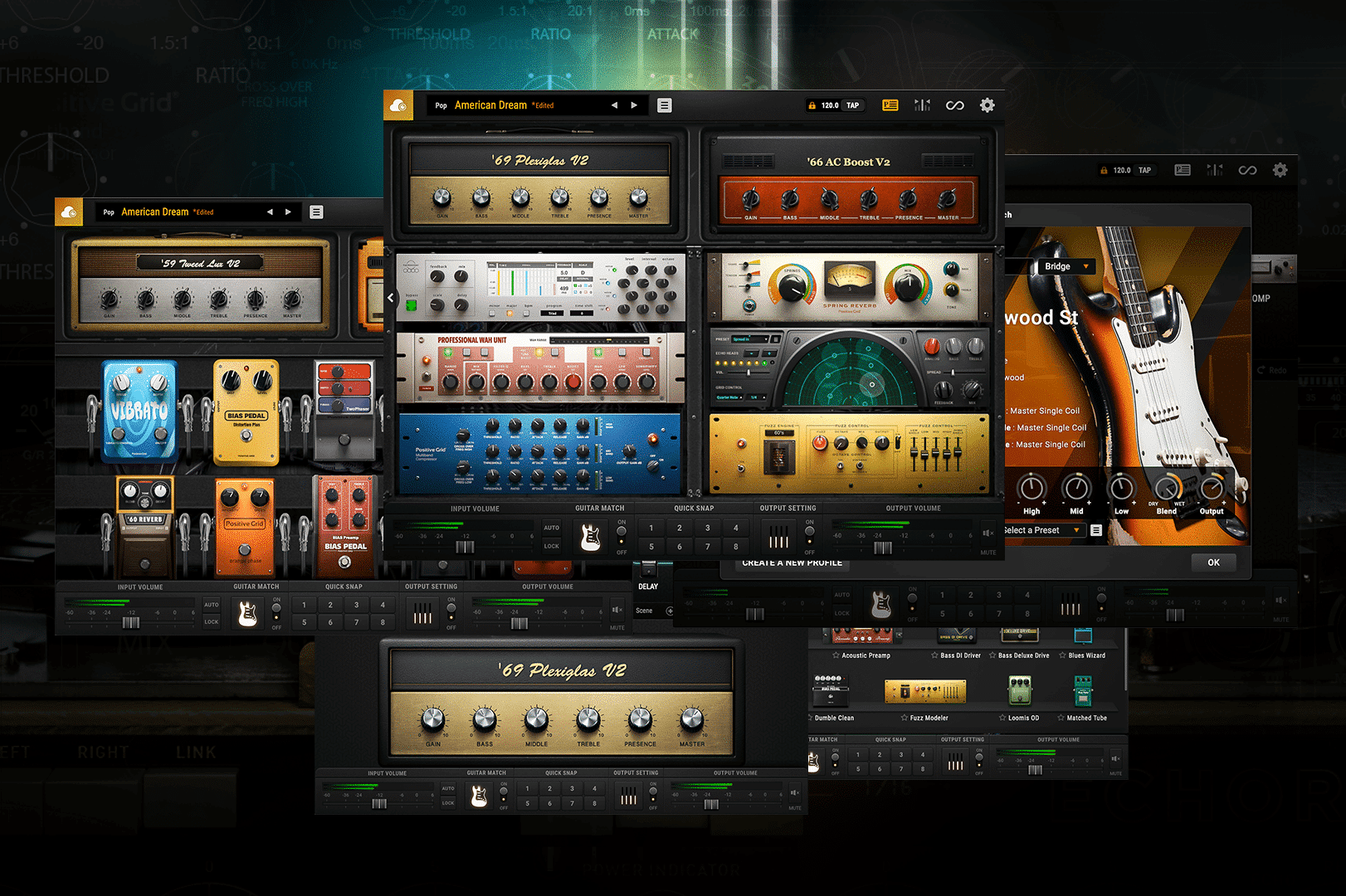 Positive Grid Releases BIAS FX 2 Guitar Amp and Effects Processor Featuring Guitar Match Emulation