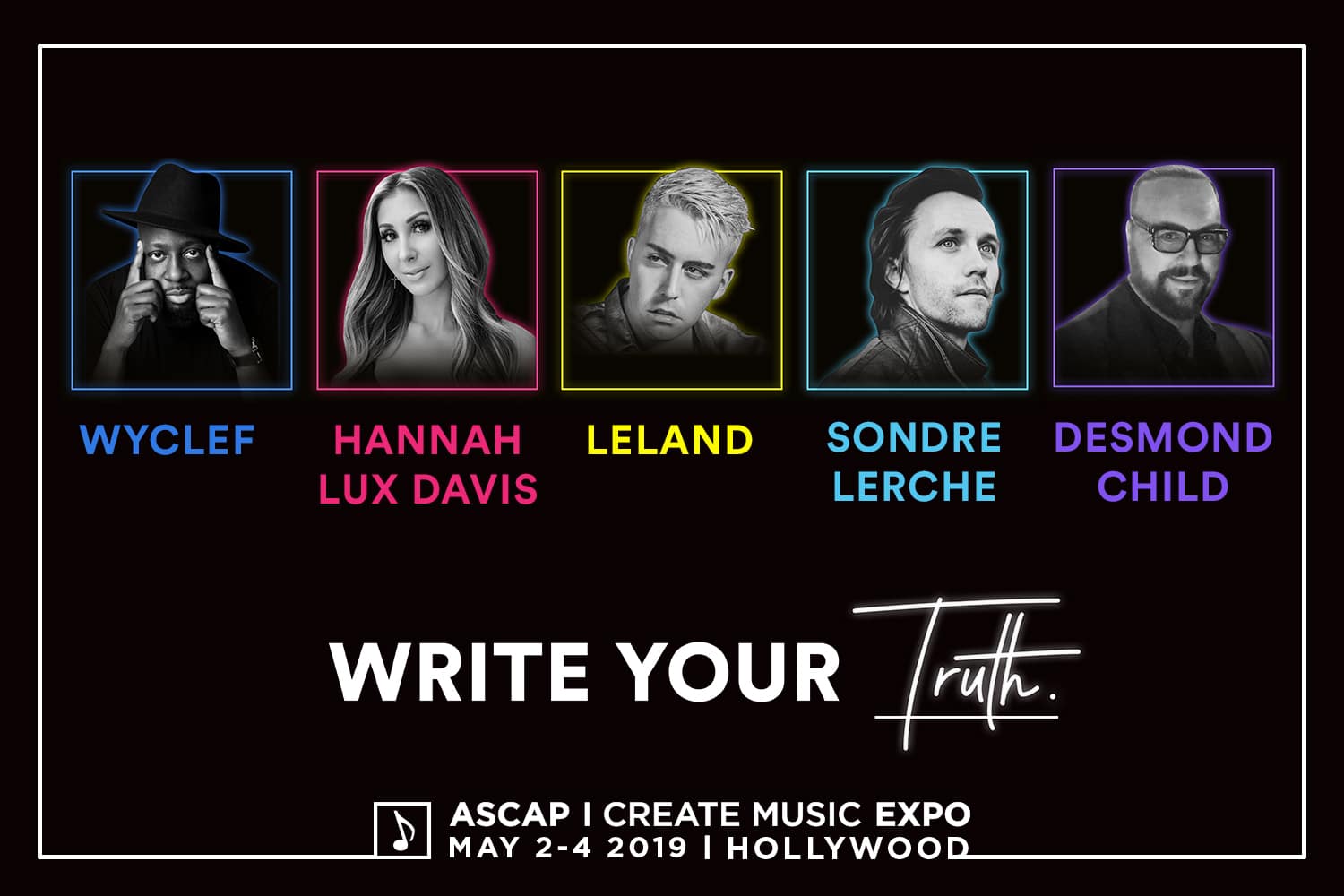 ASCAP Adds Hitmaking Music Creators Across Genres To 2019 “I Create Music” Expo Lineup