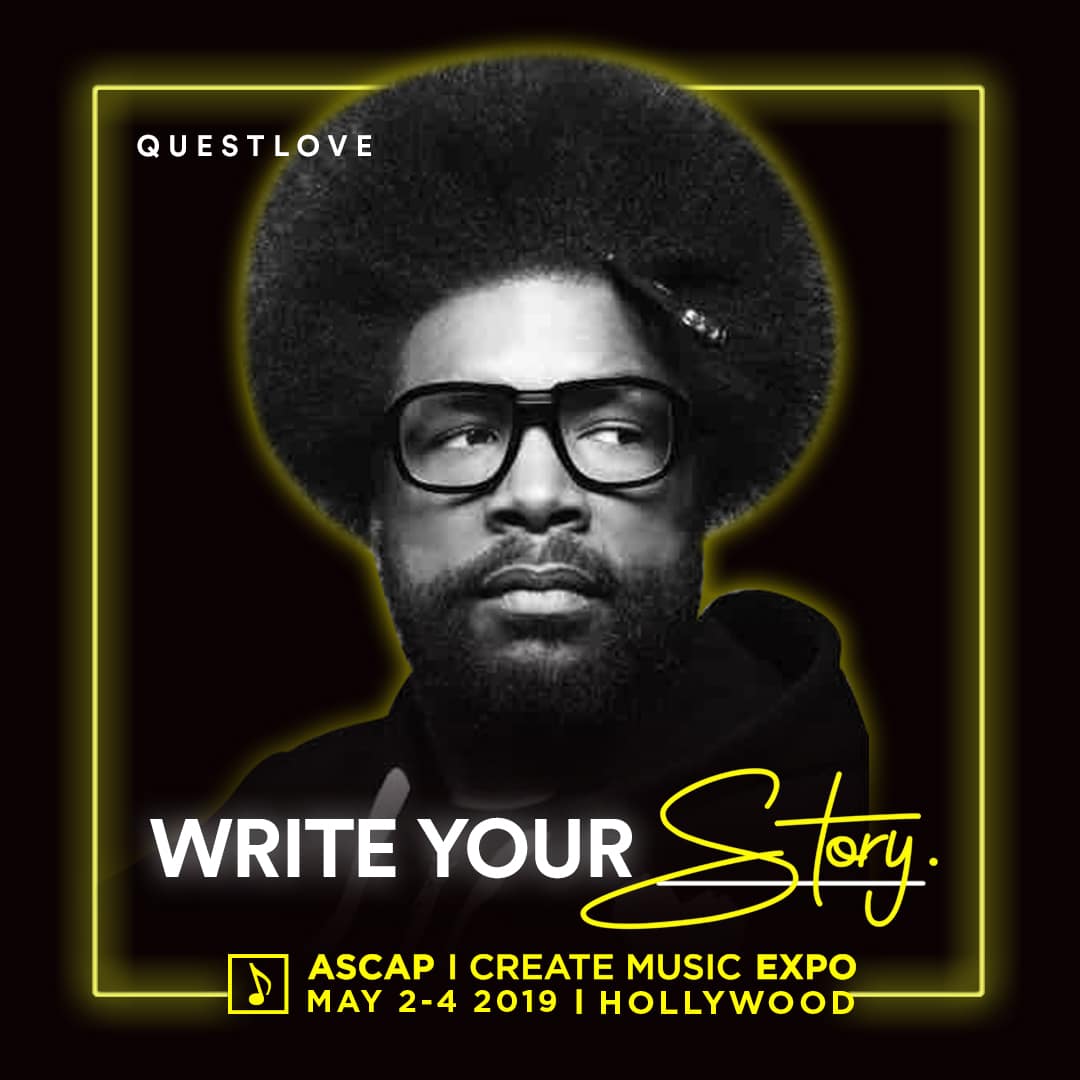 Questlove Keynote Added To ASCAP “I Create Music” Expo Lineup