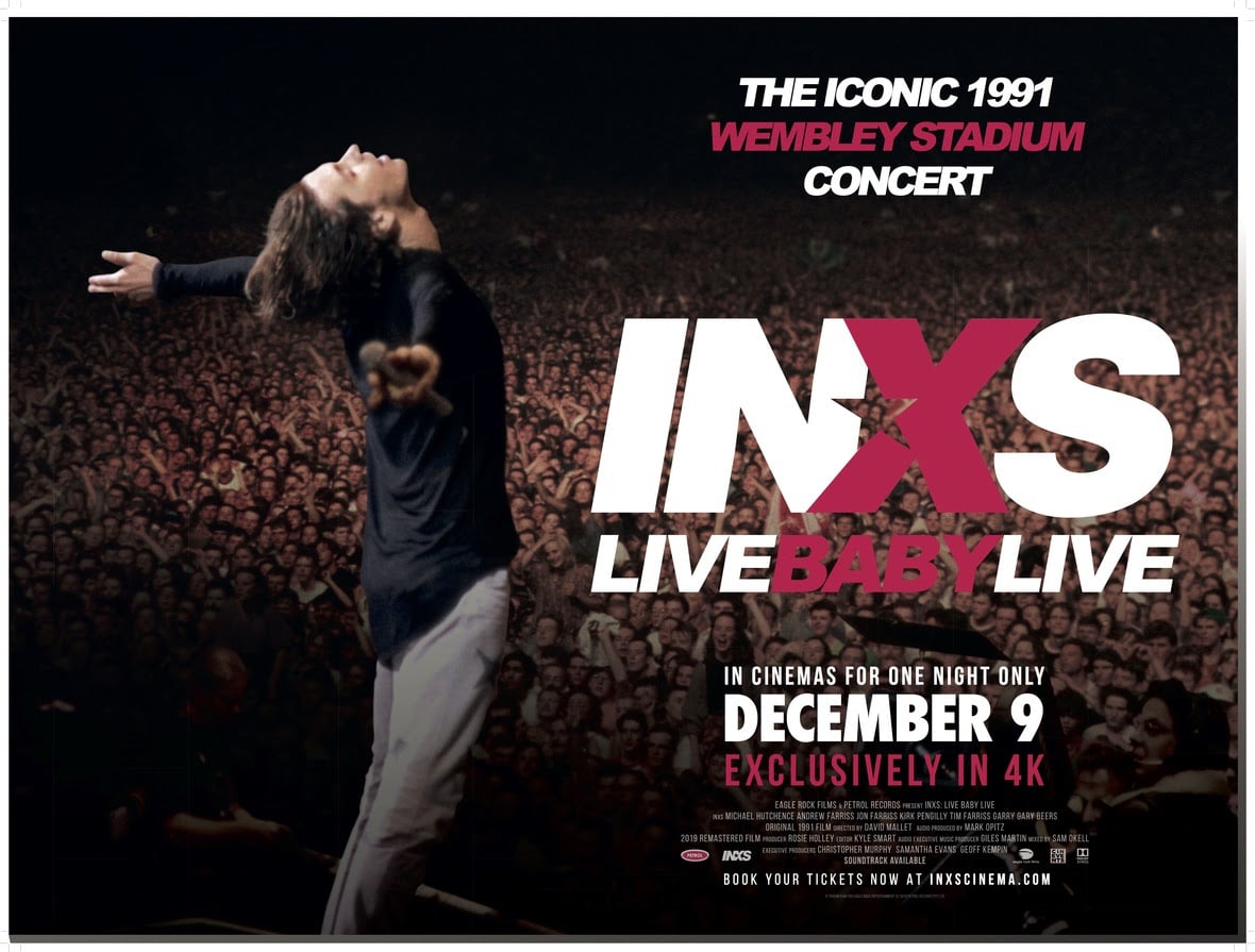 INXS “Live Baby Live” Hits U.S. Theaters December 9