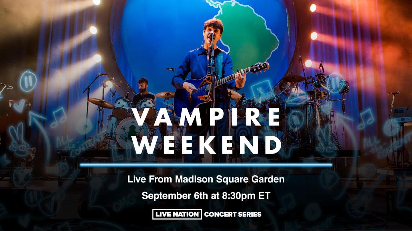 Vampire Weekend To Livestream Madison Square Garden Show Tonight
