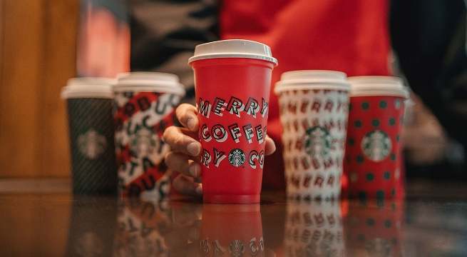 Starbucks Holiday Cups Are Back