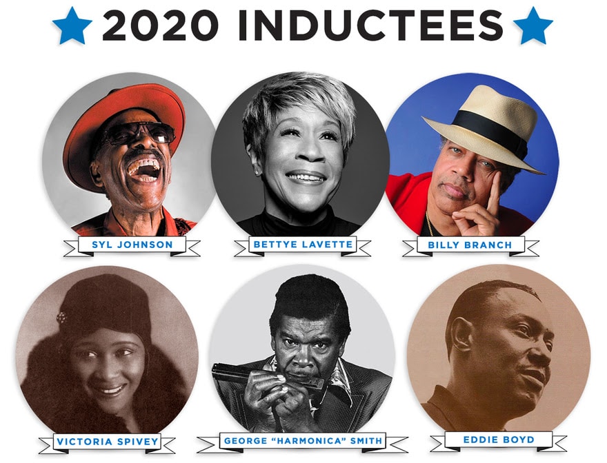 14 Inductees Announced for 2020 Blues Hall of Fame