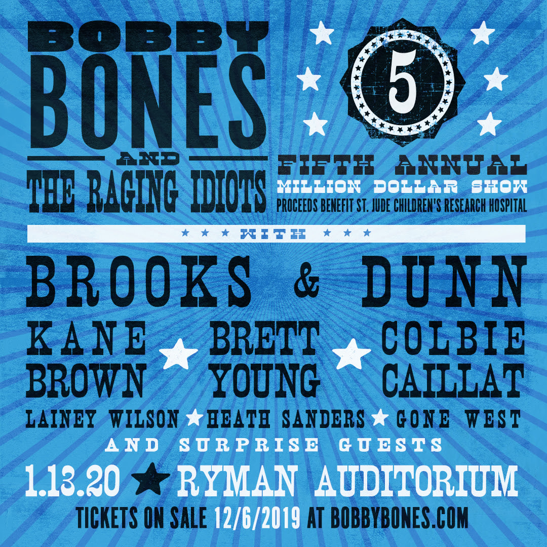 Bobby Bones’ Million Dollar Show Line-up Announced
