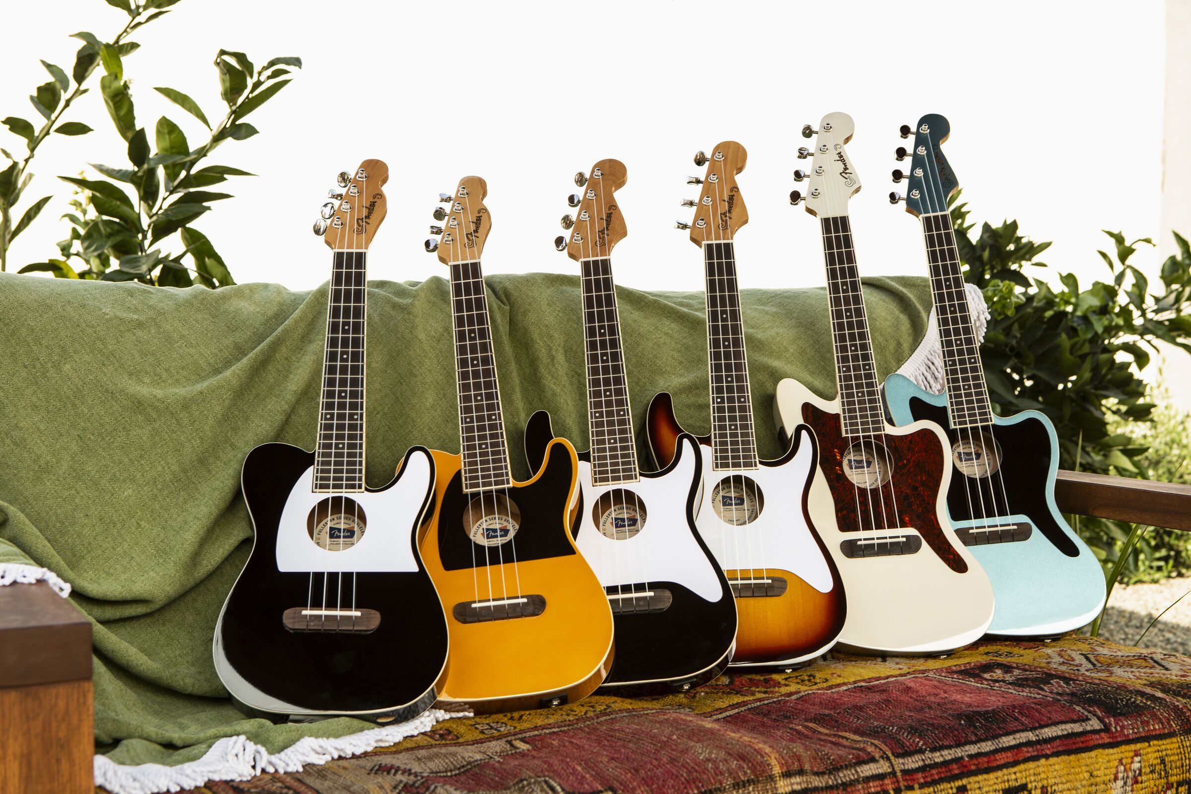 Fender Debuts New Fullerton Series Ukuleles