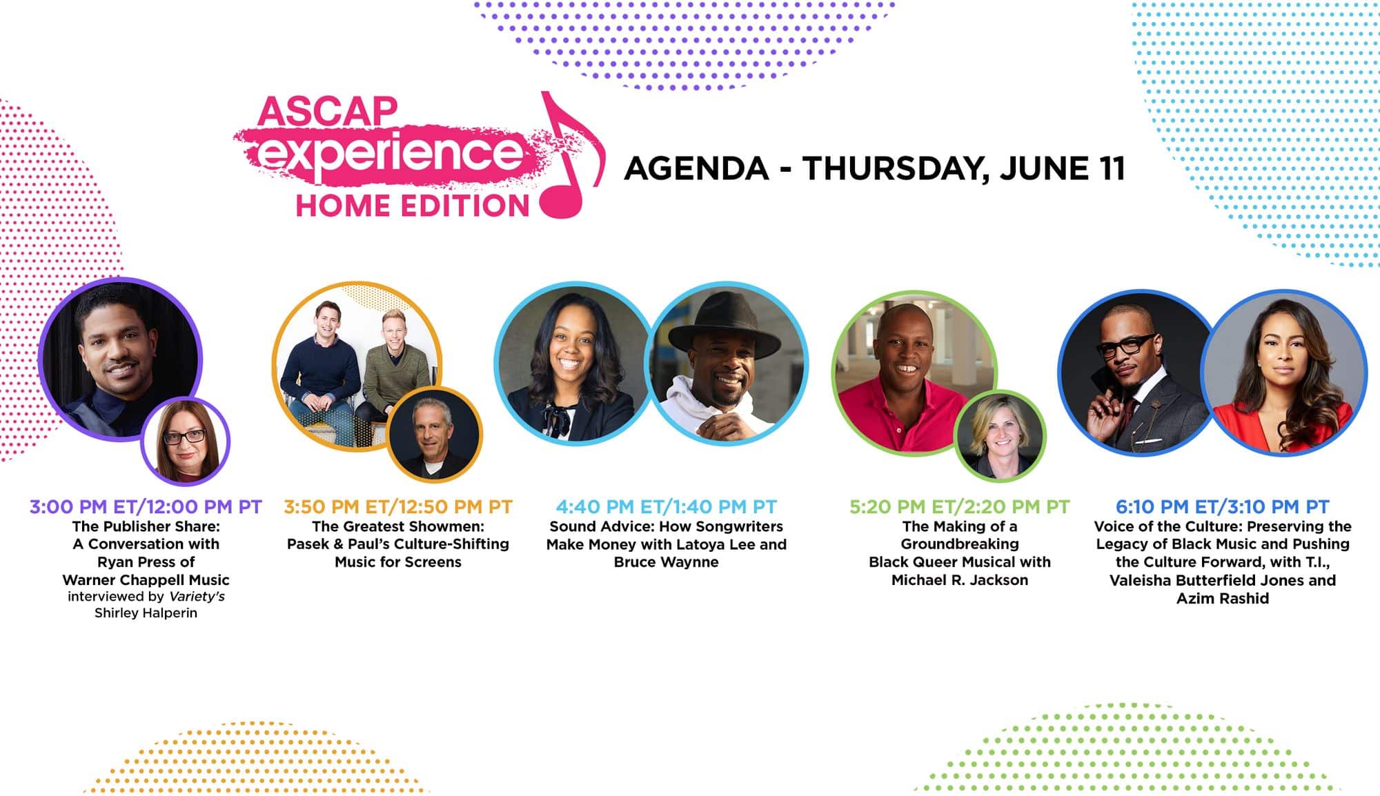 The ASCAP Experience: Home Edition Webinars Offers Free Music Insider Tips For All Songwriters Thursday June 11