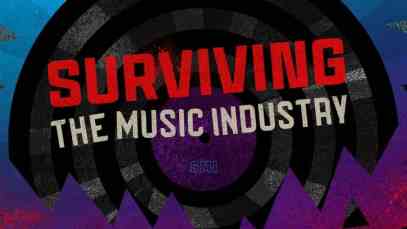 surviving the music industry podcast logo