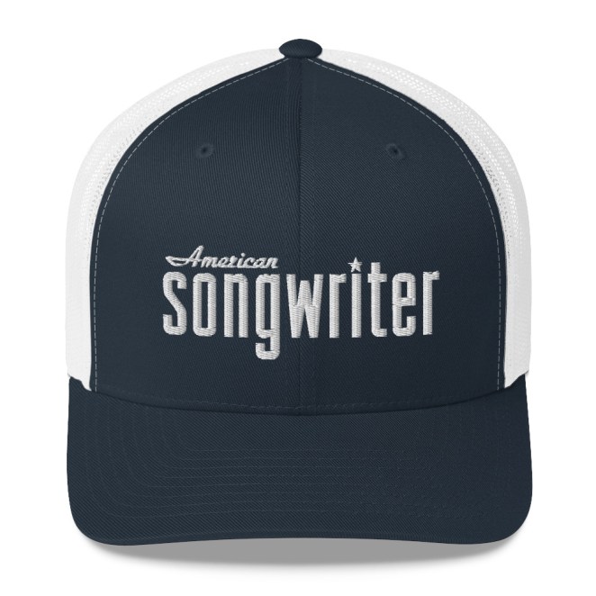 american songwriter logo trucker hat