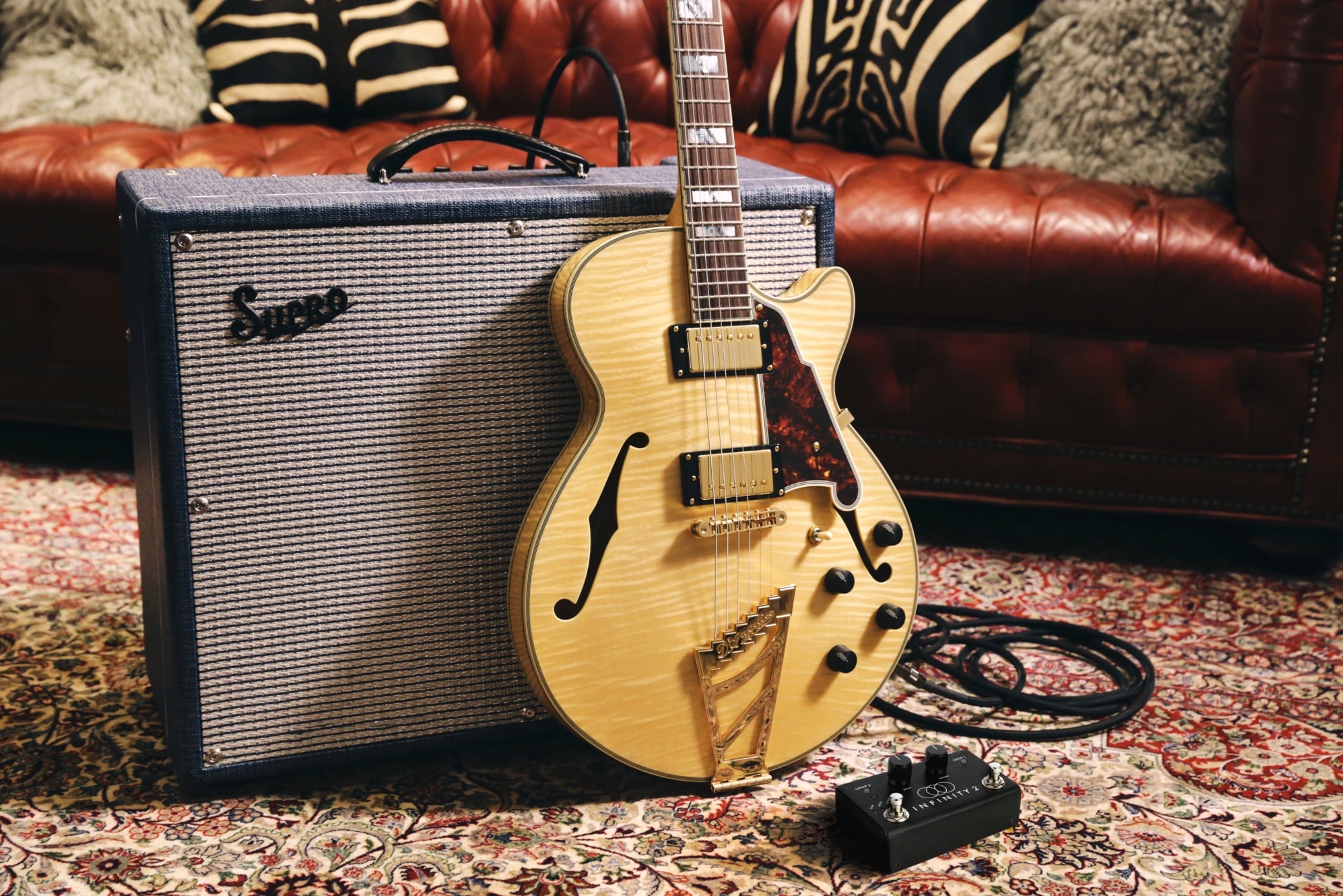 Legendary Guitar Brand D’Angelico Acquires Amp Manufacturer Supro USA and Pedal Maker Pigtronix