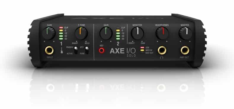 The IK Multimedia Axe I/O® Solo Features Advanced Guitar Tone-shaping And More