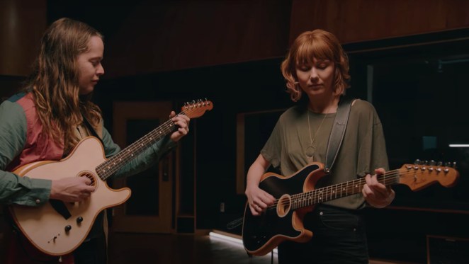 Watch Molly Tuttle and Billy Strings Go Head To Head In Fender’s New Acoustasonic Video