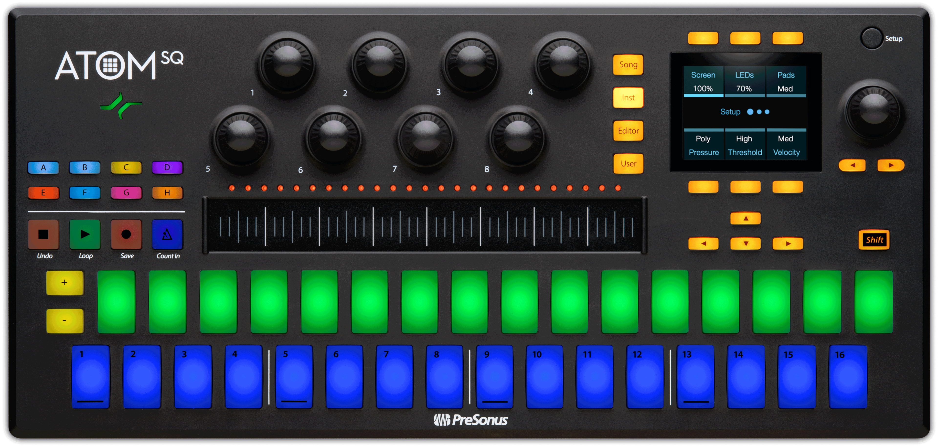 Presonus Unveils ATOM SQ, A Keyboard/Pad Controller That Integrates With Studio One And Ableton Live