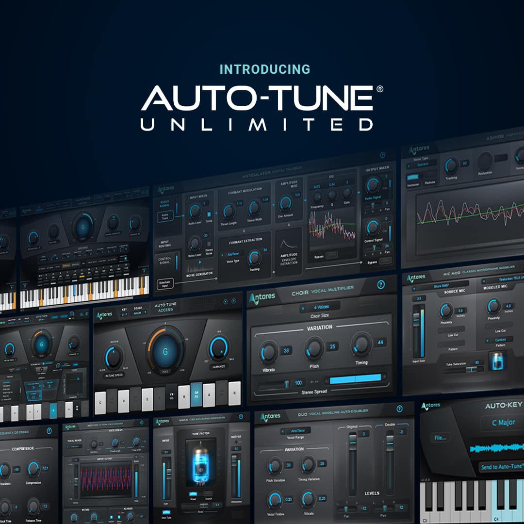 Antares Announces Subscription Plan For Auto-Tune Vocal Software