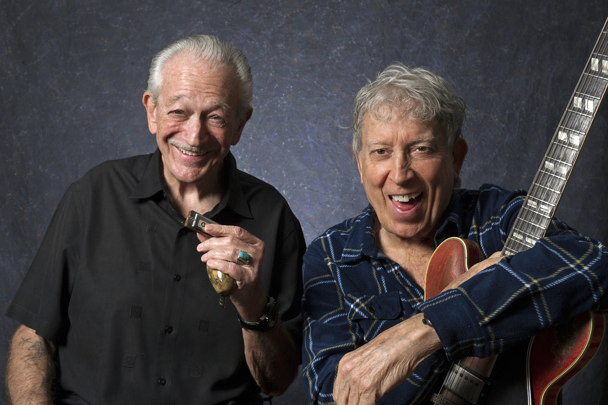Charlie Musselwhite and Elvin Bishop